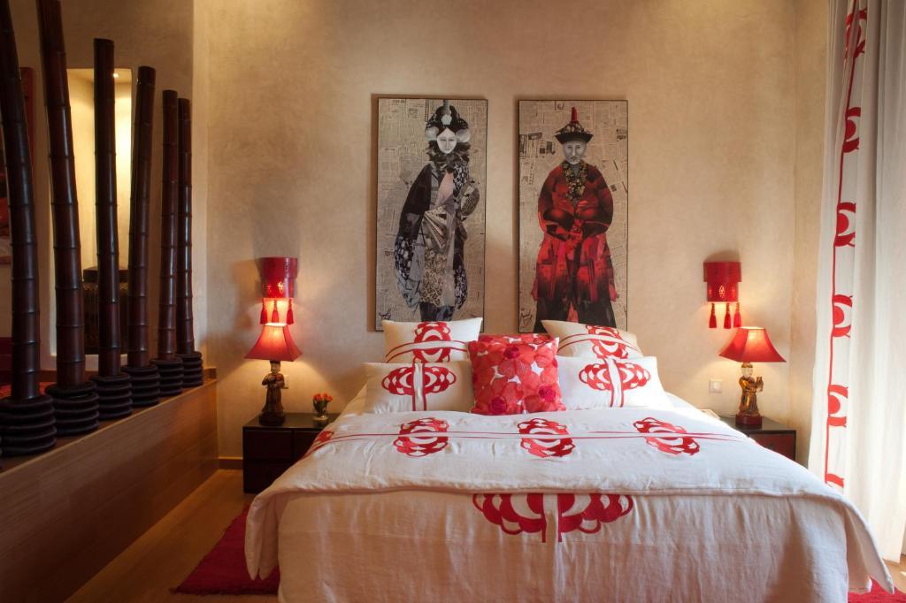 Tigmiza Boutique Hotel & Spa Ouled Jelal Cameră foto A bedroom at the hotel