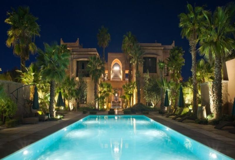 Tigmiza Boutique Hotel & Spa Ouled Jelal Exterior foto The swimming pool at the hotel